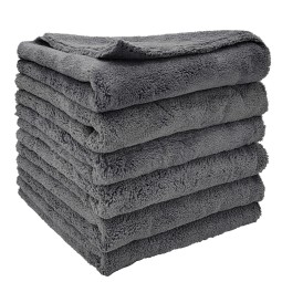 Microfiber Towel - Coral Velvet Laser Edge