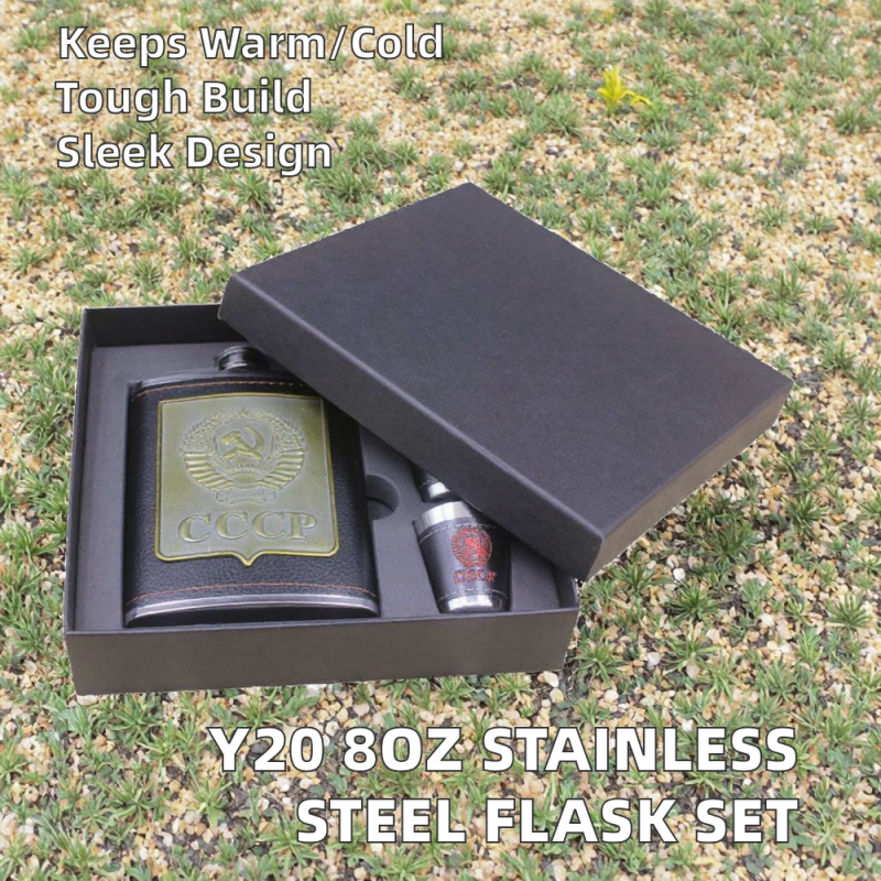 Wine Cup Set - 8oz Stainless Steel Leakproof