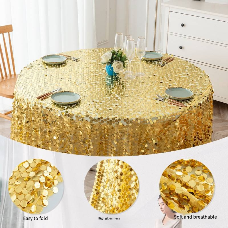 Table Covers - Sequin Wedding Banquet