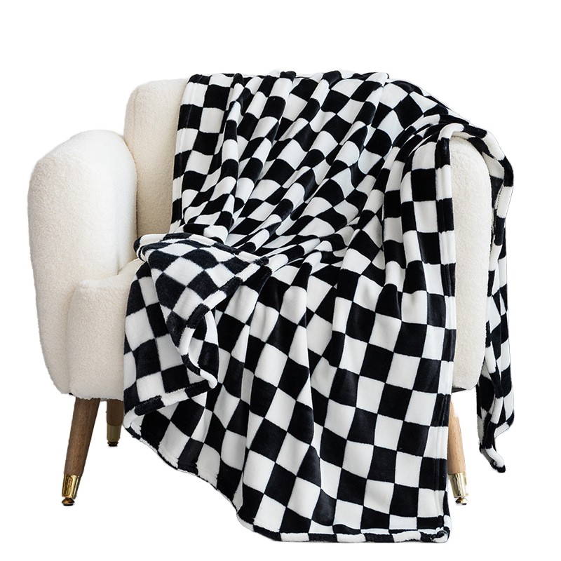 Blanket - Checkered Flannel Thick