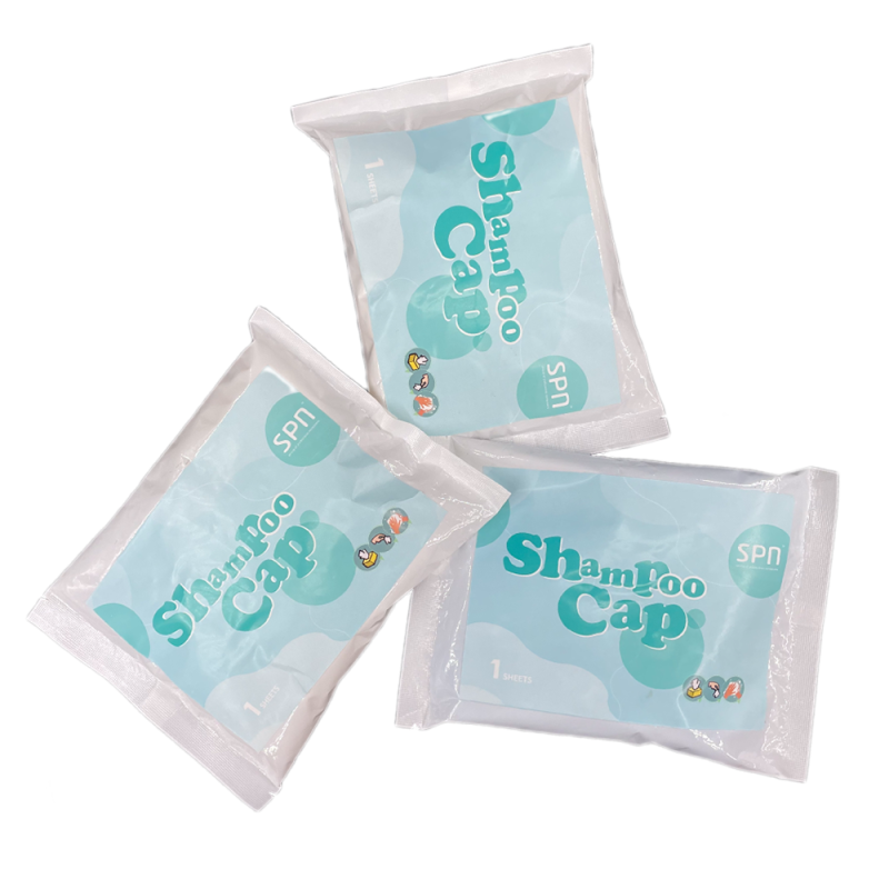 Waterless Shampoo Cap Supplier - Microwaveable No Rinse with Conditioner Vitamins
