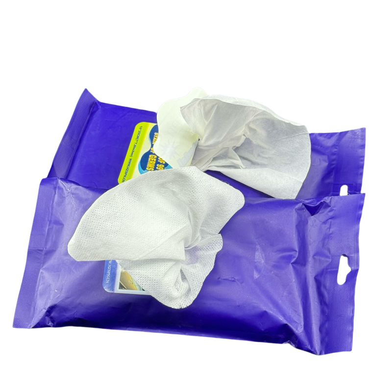 Adult Wet Wipes Supplier - Disposable Eco Friendly Hand Washcloths Travel Pouch