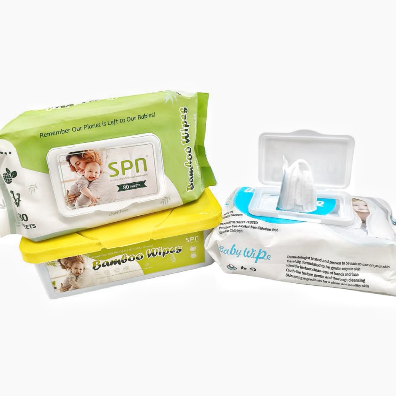 Baby Wet Tissue Supplier - Wholesale 24packs Eco Friendly Pure Water Hand Face