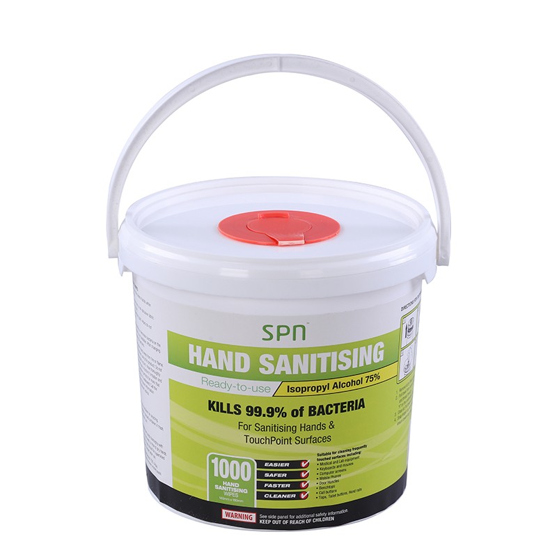 Hand Wet Wipes Supplier - Sanitizing Sterilize Canister for Lens Gym Cleaning