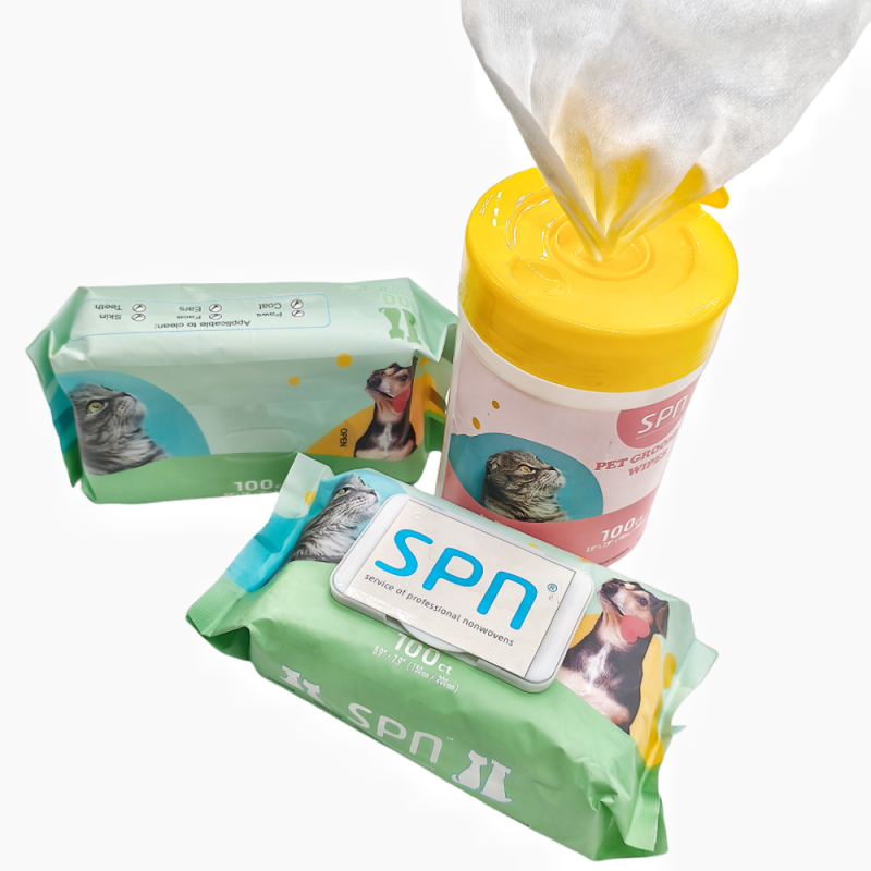 Dog Cleaning Wipes Manufacturer - SPN New Style Eco Friendly Soft Pet Wet Wipes