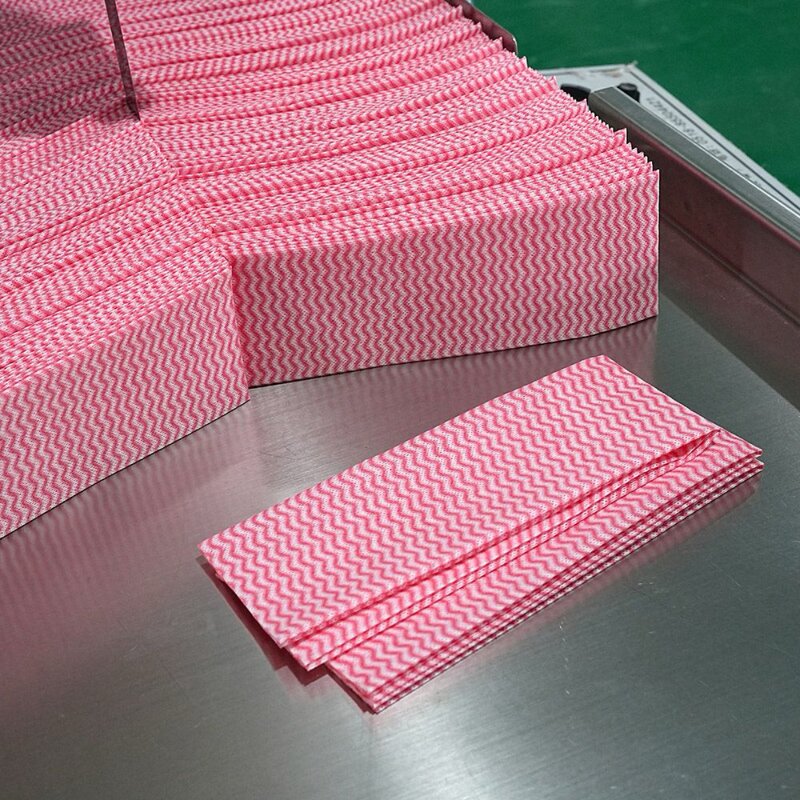 Dry Wipes Manufacturer - Spunlace Nonwoven High Absorb Customized Size Printed