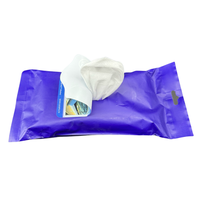 Car Cleaning Wet Wipes Manufacturer - OEM 40 PCS Eco Friendly Multipurpose Surface