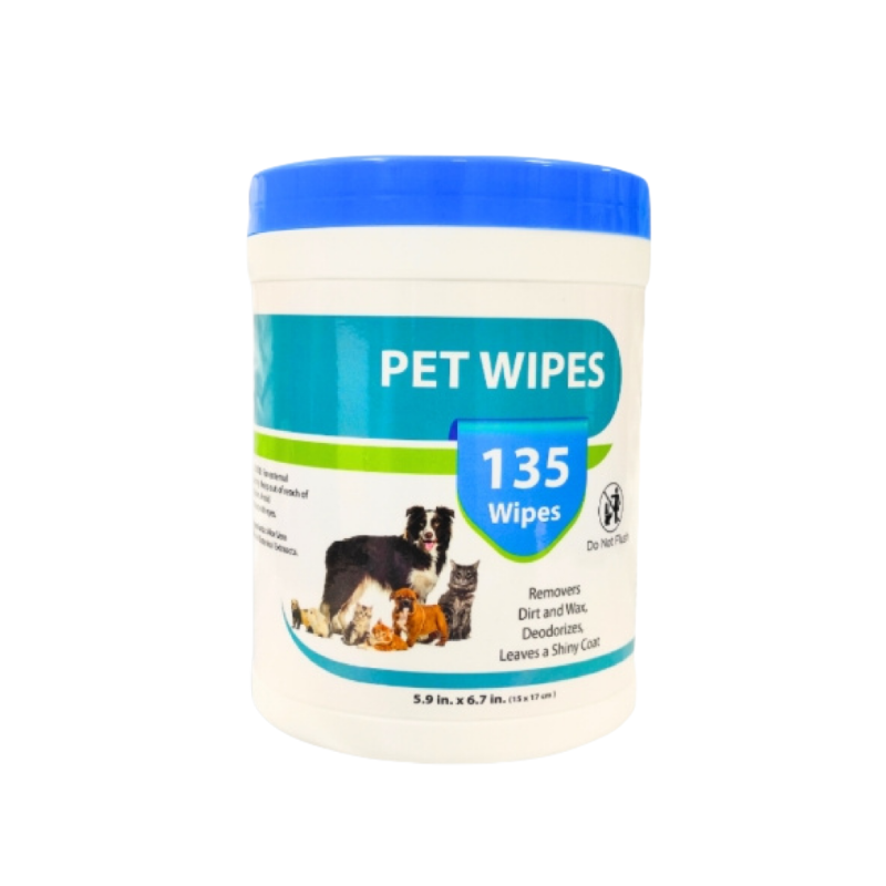 Pet Cleaning Wipes Manufacturer - Factory Price Eco Friendly Removes Dirt Eyes Ears