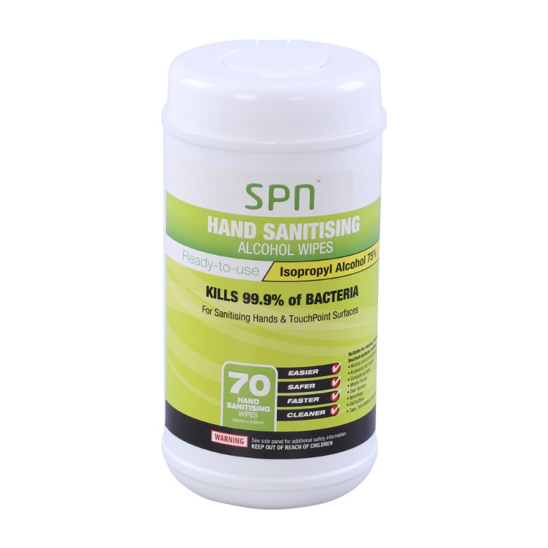 Hand Wet Wipes Supplier - Sanitizing Sterilize Canister for Lens Gym Cleaning