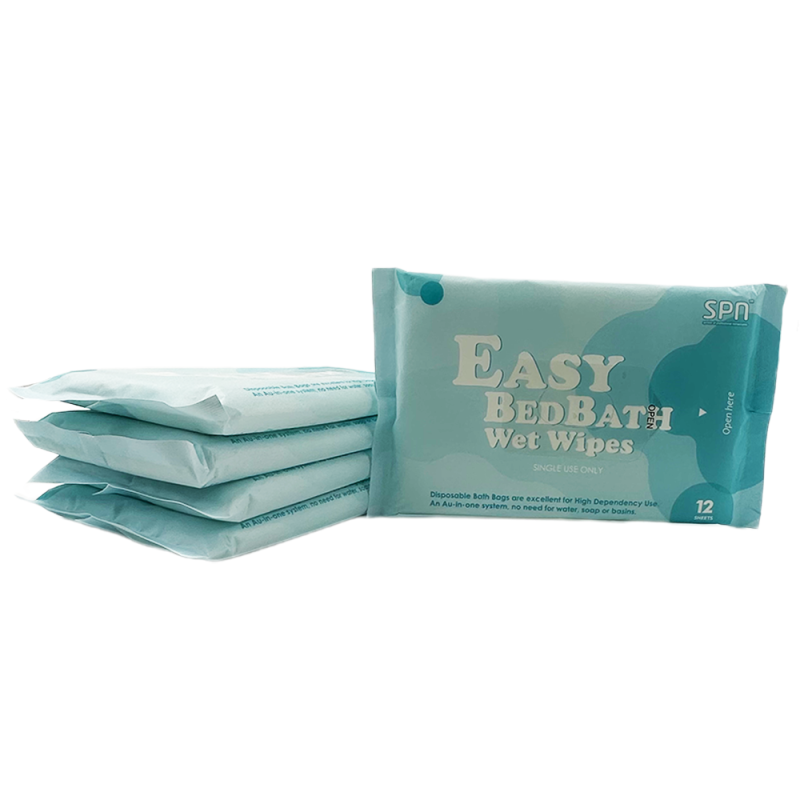 Adult Body Wipes Manufacturer - Dermatologically Tested Rinse Free Bed Bath