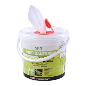 Hand Wet Wipes Supplier - Sanitizing Sterilize Canister for Lens Gym Cleaning