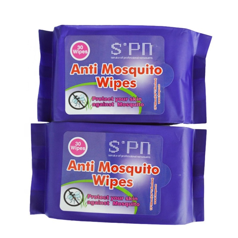 Mosquito Repellent Wipes Supplier - OEM ODM Friendly Natural Anti Mosquito Bites