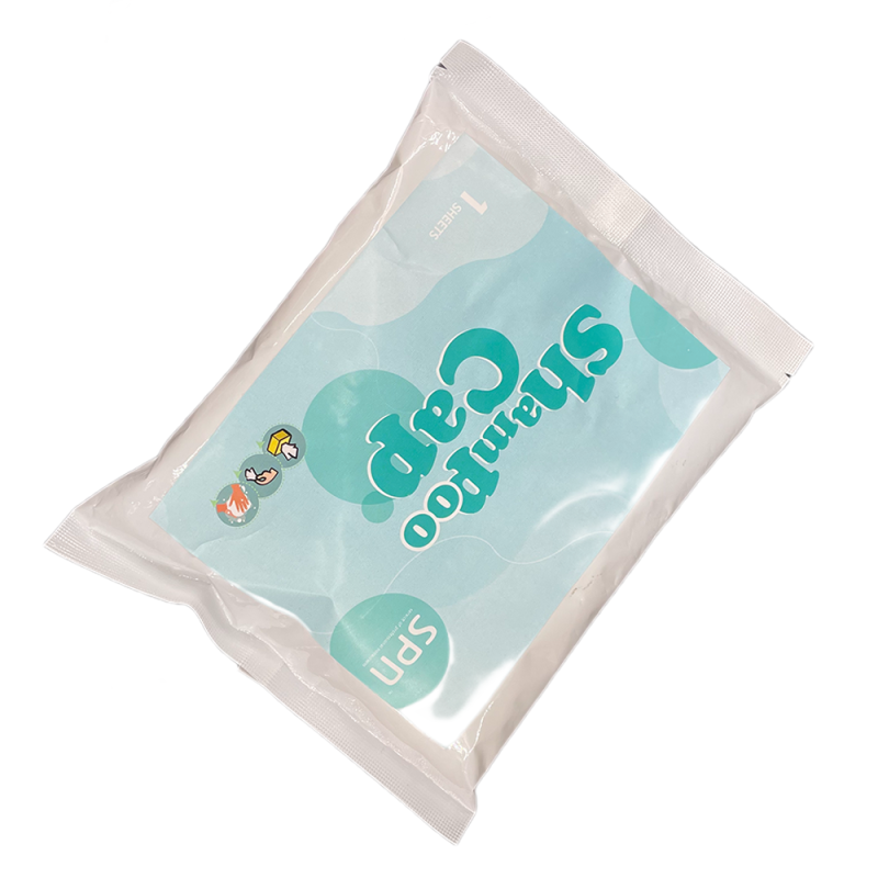 Waterless Shampoo Cap Supplier - Microwaveable No Rinse with Conditioner Vitamins