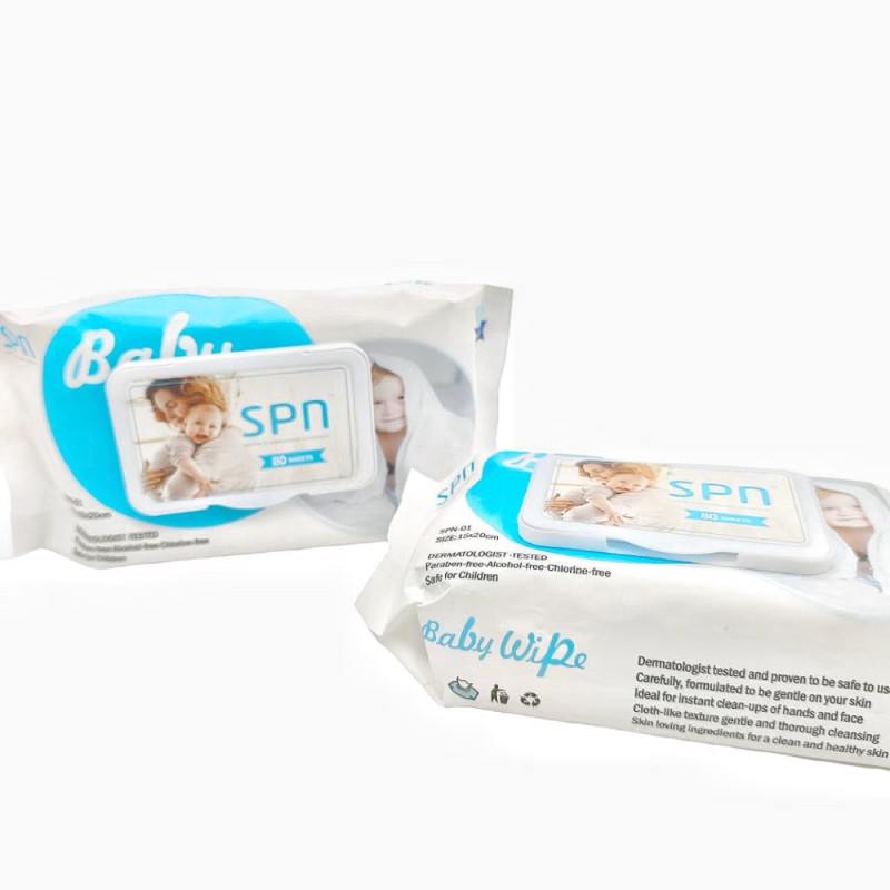 Baby Wet Tissue Supplier - Wholesale 24packs Eco Friendly Pure Water Hand Face