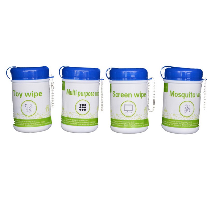 Sanitizing Wet Wipe Manufacturer - OEM 70% AHL Food Grade Canister Wipes