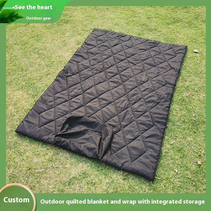 Camping Blanket - Quilted Foldable EVA Storage