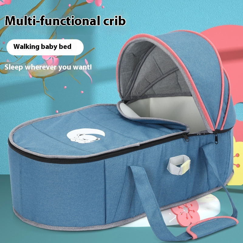 Baby Bed - Portable Foldable Safe Sleep Basket