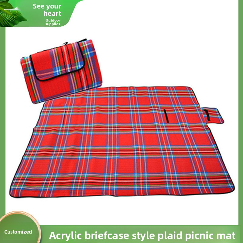 Picnic Mat - Acrylic Briefcase Style Waterproof Factory