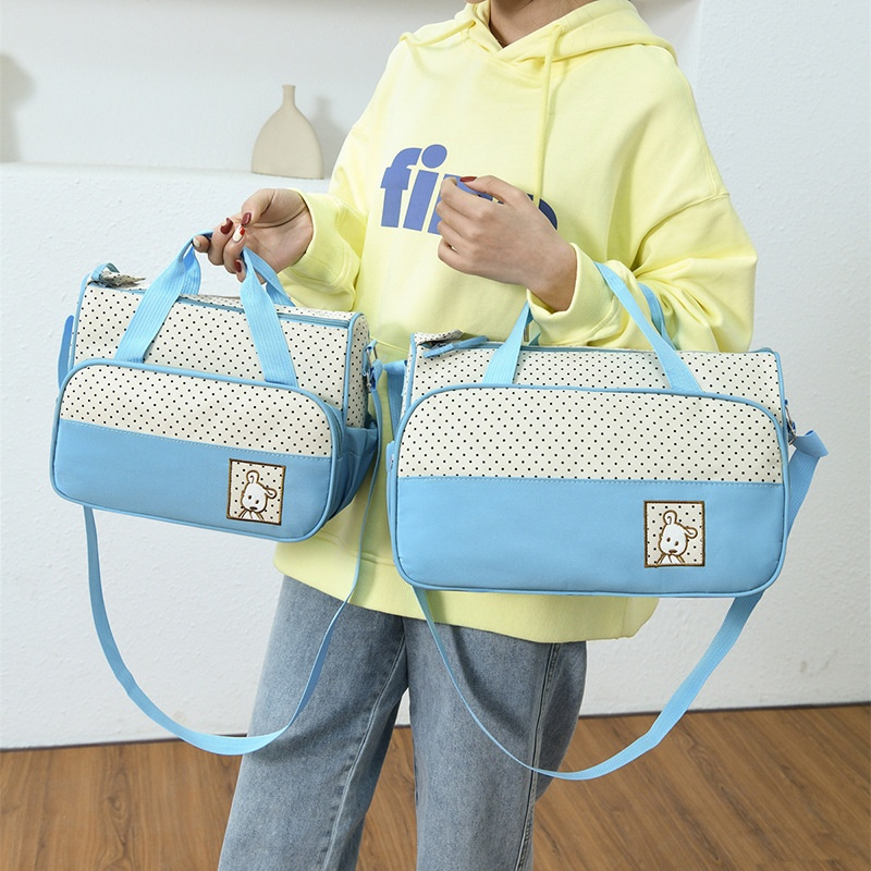 Diaper Bag - 5 in 1 Waterproof Multifunctional