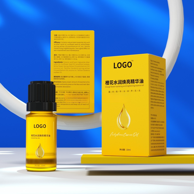 Custom Skincare Set with Face Mask Cream Lotion Serum Toner Cleanser Eye Cream Essential Oil  Paper Boxes  for Lotion  Cosmetic