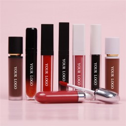 Wholesale Private Label Lipstick Set Square Tube Multi Colored Lipgloss Tube Cosmetics Makeup Lip Gloss Vendor