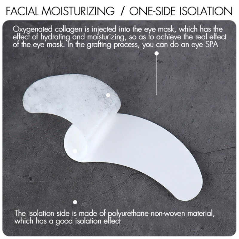 Lash Extension Under Eye Pads Nourishing Hydrogel Under Eye Pads Under Eye Gel Pads for Eyelash Extension