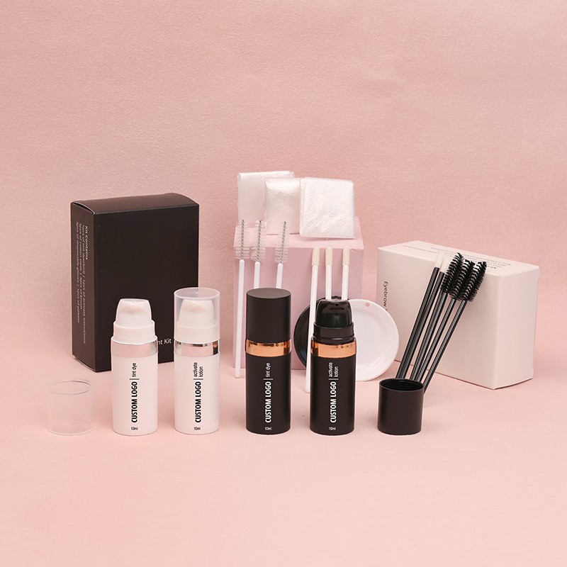 Long Lasting Waterproof Eyebrow Tint Kit Private Label Mineral Vegan Cream Eyebrow Gel High Quality Makeup with Custom Logo