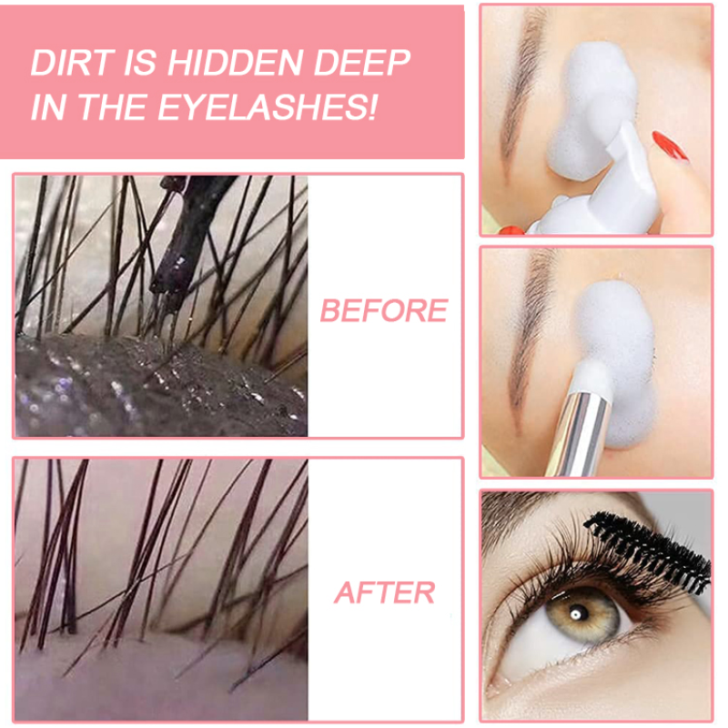 Eyelash Extension Cleanser Eyelash Extension Shampoo Eyelash Extension Foam Eyelid Cleanser