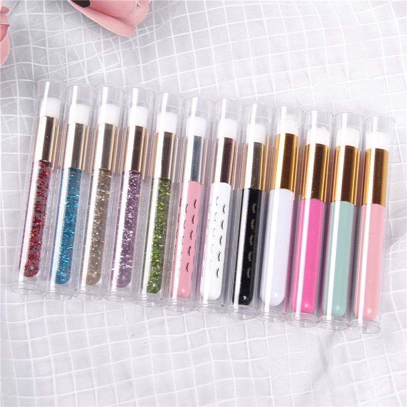 Eyelash Brushes Nose Cleaning Bamboo Lash Brush Eyelash Extension Tool Eyebrow Beauty Brush