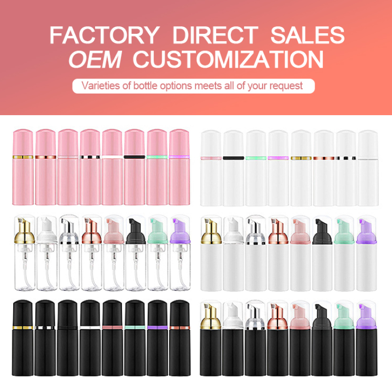 Eyelash Extension Foam Cleanser Shampoo & Brush Lash Foaming Wash Cleaner to Remove Makeup Residue & Mascara