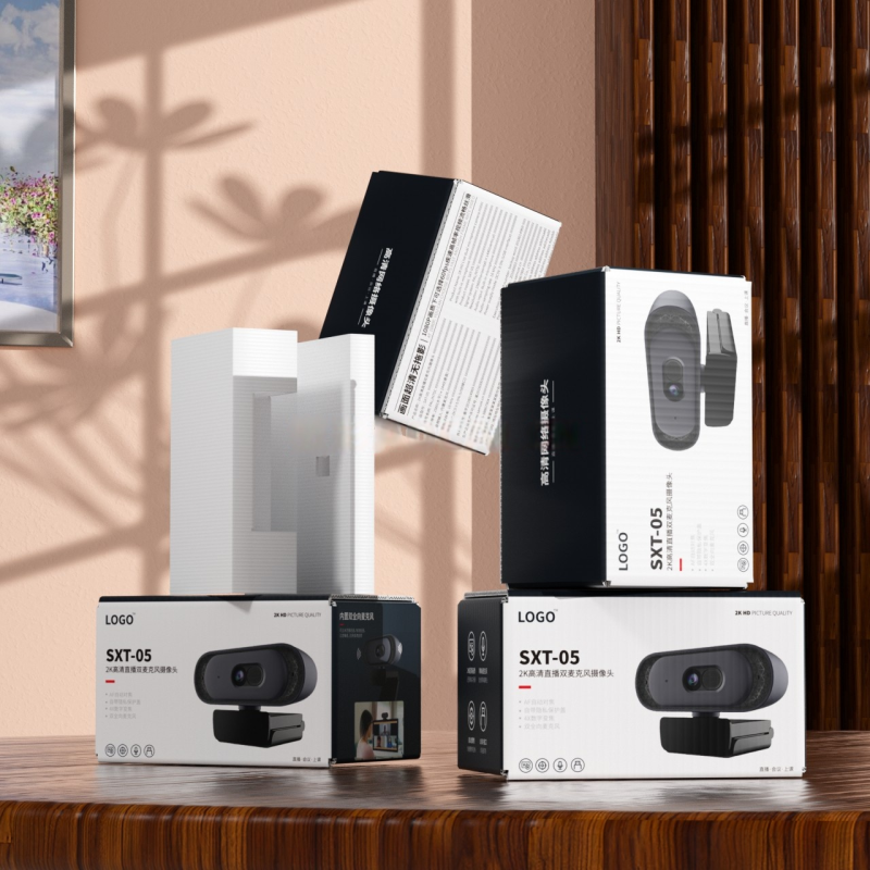 White Mouse  Keyboard Flash Drive Camera  Cartridge Recycled Materials  Environmental  Paper Boxes for  Consumer Electronics