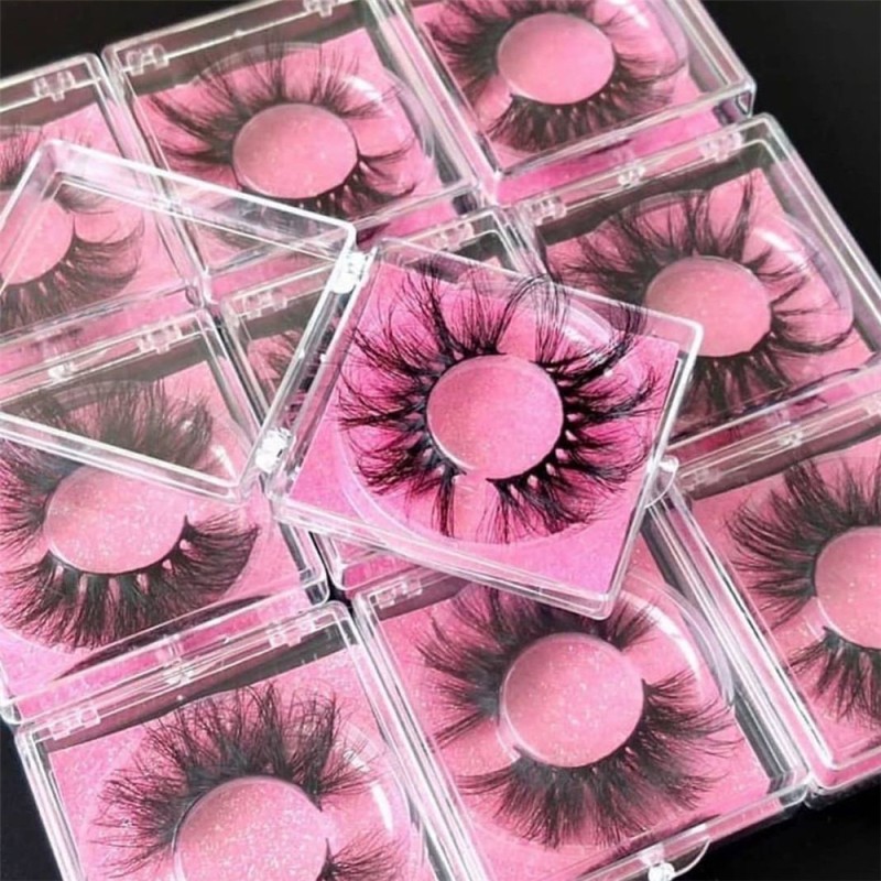 Korea Blink Wholesale Luxury Single Black Diamond Babe Lovely Three Pair Box False Lash Products Secret M20 Packaging