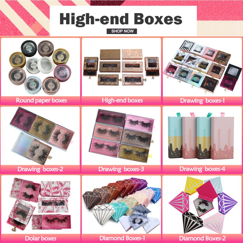 Eye Lash Boxes and Free Design Lash Cases Customize Your Own Eyelash Box Packaging
