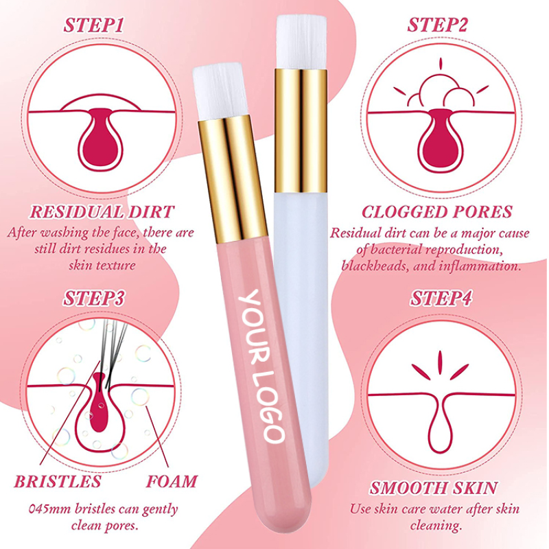 Lash Shampoo Brush Lash Cleanser Brush Eyelash Extension Cleaning Brush