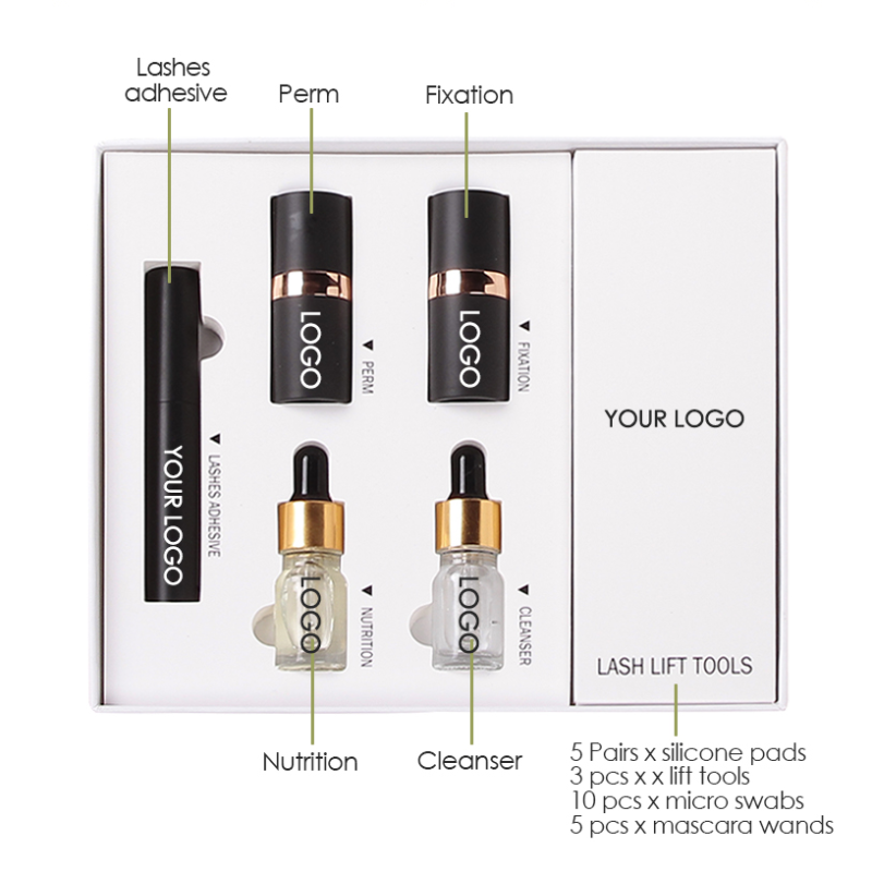 Lash Lift Kit Eyelash Perm Kit Easy for Beginner and Professional Lash Perm Kit Achieve Lashes Lift for Salon