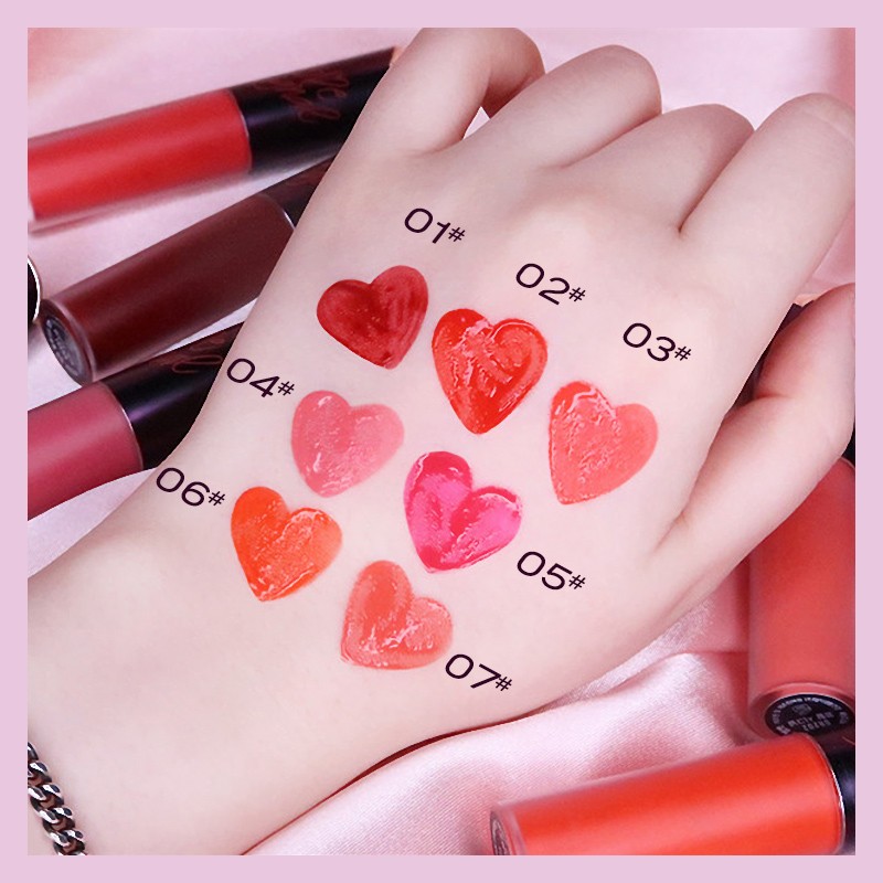 Hyaluronic Lip Oil Hydrating and Nourishing Lip Gloss Lightweight & Non-StickyTinted Lip Glow Oil 2 In1