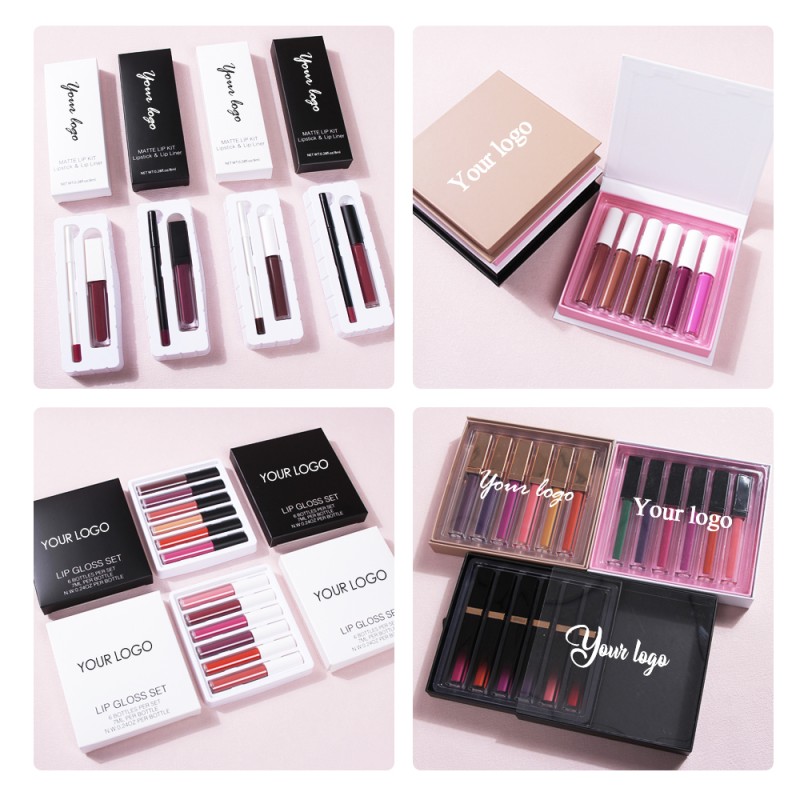 Wholesale Cosmetic Matte Liquid Lipstick Makeup Plumping Long Lasting Lipgloss Soft Velvet Matte Lip Gloss