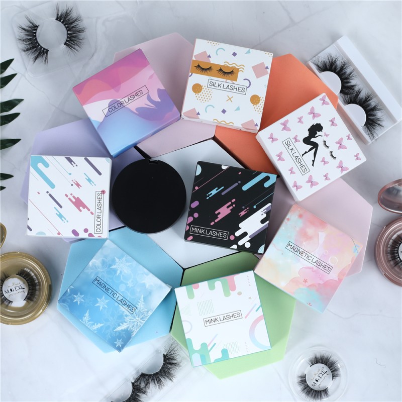 Holographic Diamond Lashbox butterfly Money Diamond Paper Lash Box Lash case Vendor Wholesale Diamond Eyelash Packaging Box