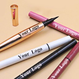 Colored Lashglue Eyeliner Lash Glue Pen Label Brush Tip Eyeliner Adhesive Empty Pen Waterproof Custom Boxes Pencil Eye Cosmetics