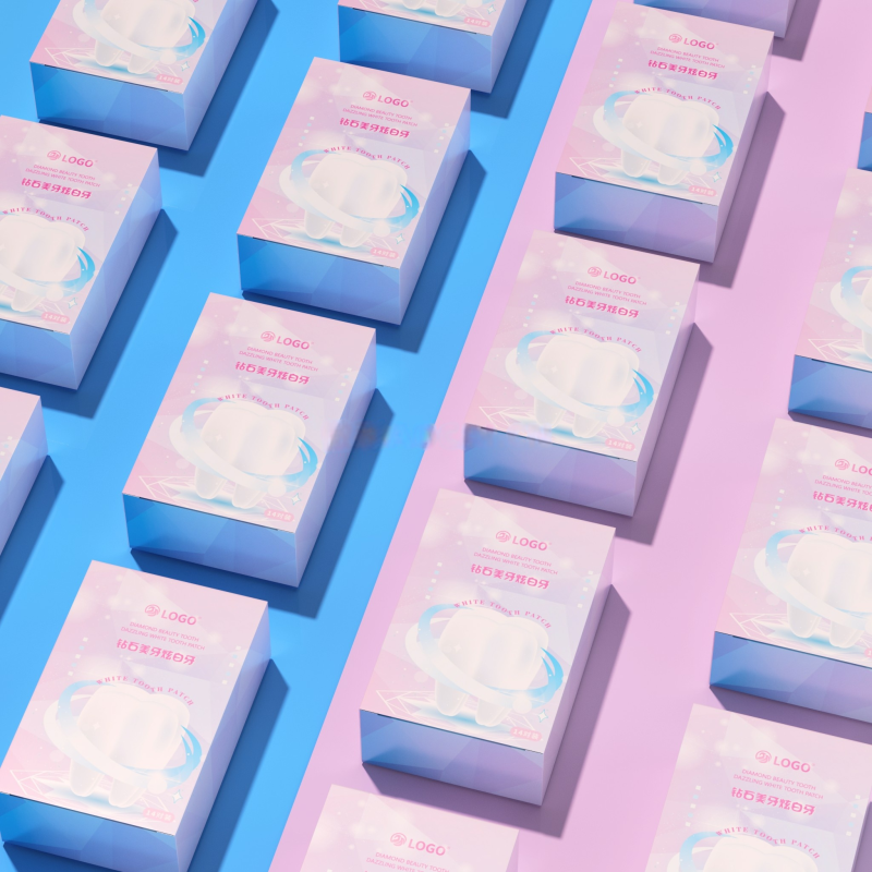 Dental Care Paper Boxes Packaging Toothpaste Floss Toothbrush Mouthwash & Whitening Strips Boxes