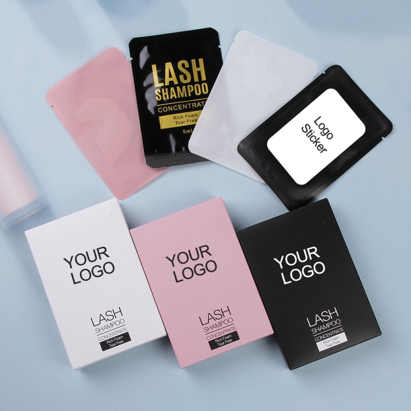 Private Label Eye Make-up Lash Wash Eyelash Extension Cleanser Foam Lash Shampoo for Lash Extensions