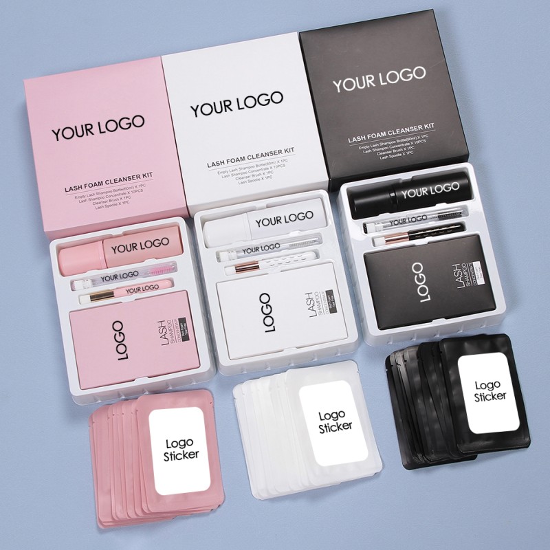 Private Label Eye Make-up Lash Wash Eyelash Extension Cleanser Foam Lash Shampoo for Lash Extensions