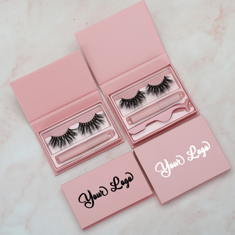 Eyelashes with Magnetic Eyeliner and Magnetic Eyelashes Set Magnet Liquid with Eyeliner Waterproof Pen