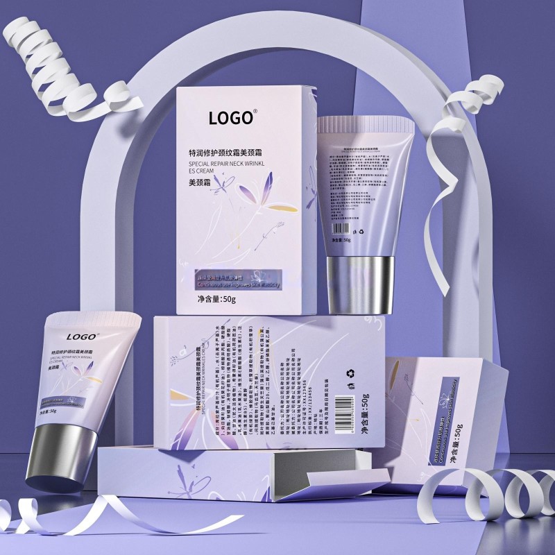 Antibacterial Essential Oil Box for Body Lotion Packaging Hand Cream Foot Mask Neck Breast Enhancement Scrub Hair Paper Boxes