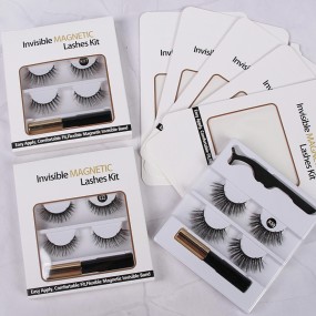 Premium Invisible Magnetic Eyelashes Magnet Invisible Eyelash Box Magnetic Eyelashes