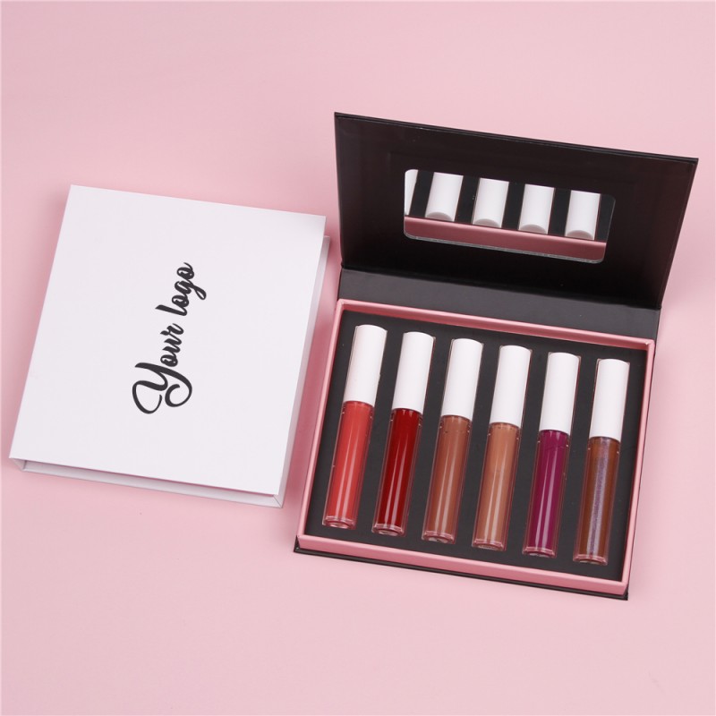 Wholesale Custom OEM Cosmetics Waterproof Long Lasting Private Label Vegan Organic Glitter Lip Gloss