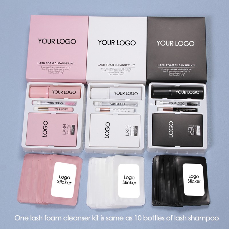 Eyelash Cleanser Concentrate Eyelash Extension Cleanser Inside the Eyelash Extension Kit