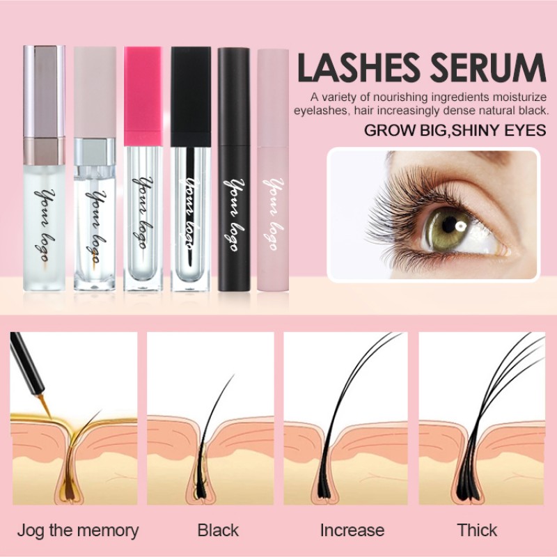 Natural Enhancer Boost Eyelash Growth Serum for Longer
