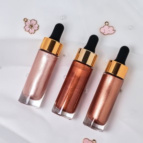 Face and Body Makeup Cosmetic Shimmering Liquid Highlighter Makeup