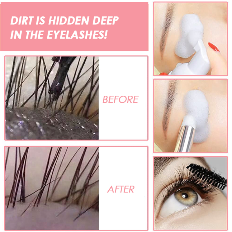 Eyelash Cleanser Concentrate Eyelash Extension Cleanser Inside the Eyelash Extension Kit